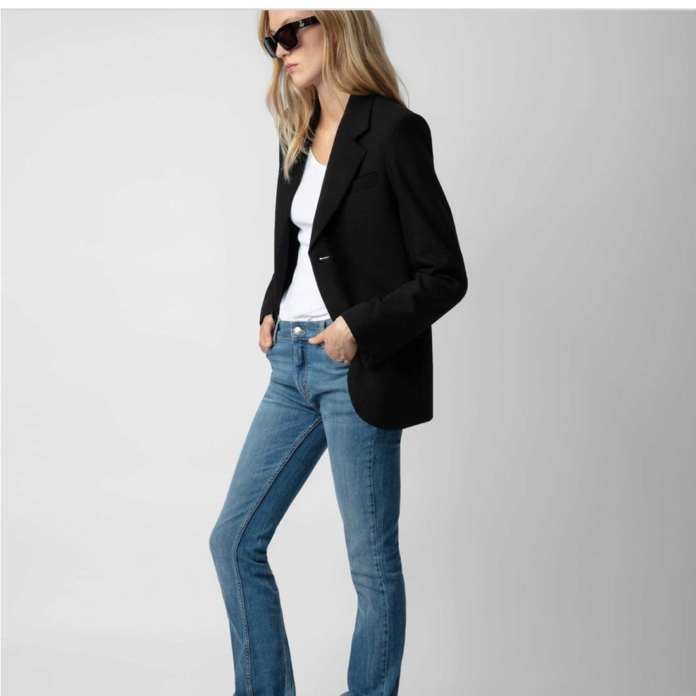 ZADIG AND VOLTAIRE Vanille Mon Amour Blazer